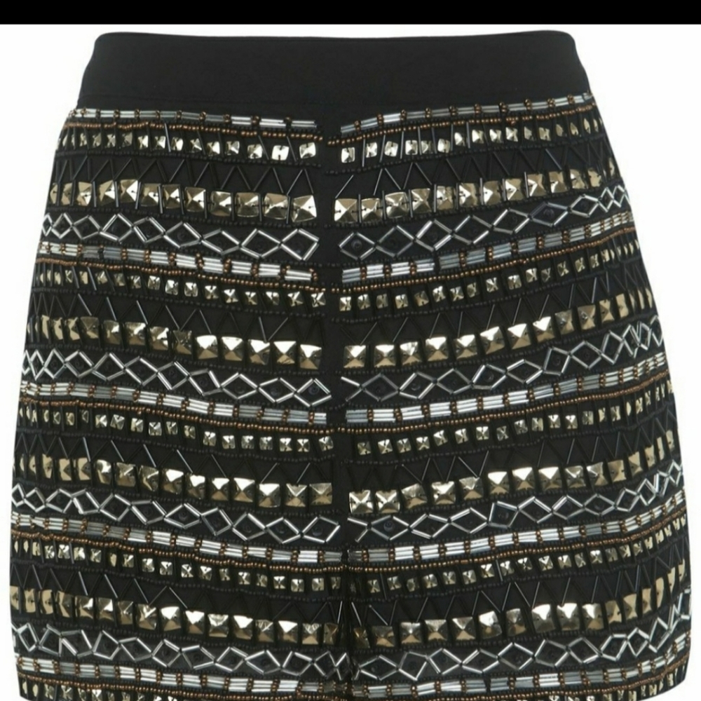 Miss Selfridge Sequin Shorts